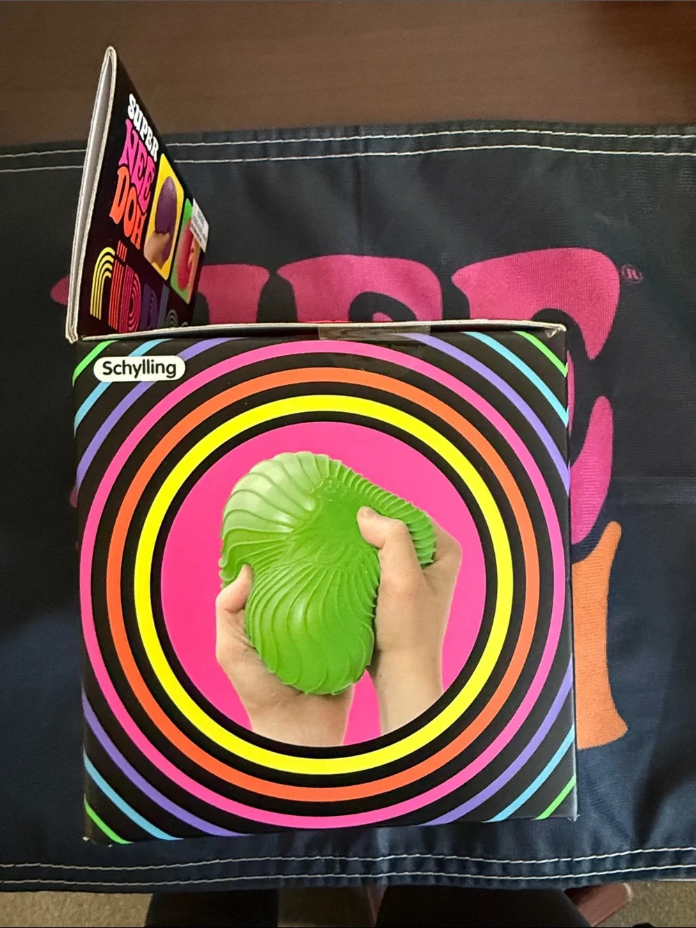 Super NeeDoh Rippples Sensory Squeeze Toy - Pink
